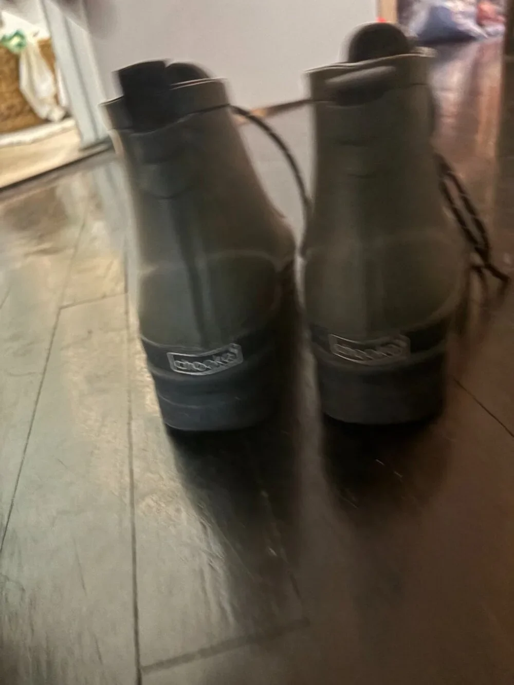 Chooka Redmond Olive Green Hiker Rain Boot Sz 8.5